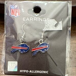 NFL Buffalo Bills Earrings Hypo-Allergenic